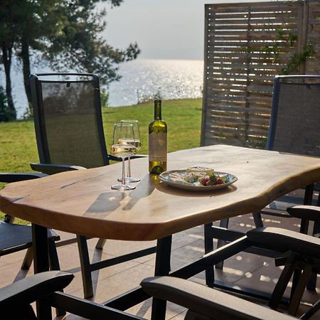 Summerday Villa Private Beach Nea Iraklia Exterior foto