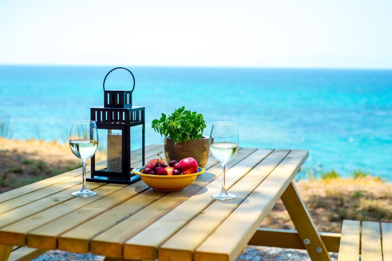Summerday Villa Private Beach Nea Iraklia Exterior foto