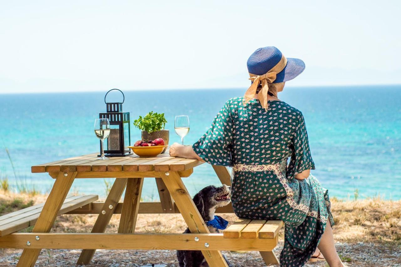 Summerday Villa Private Beach Nea Iraklia Exterior foto